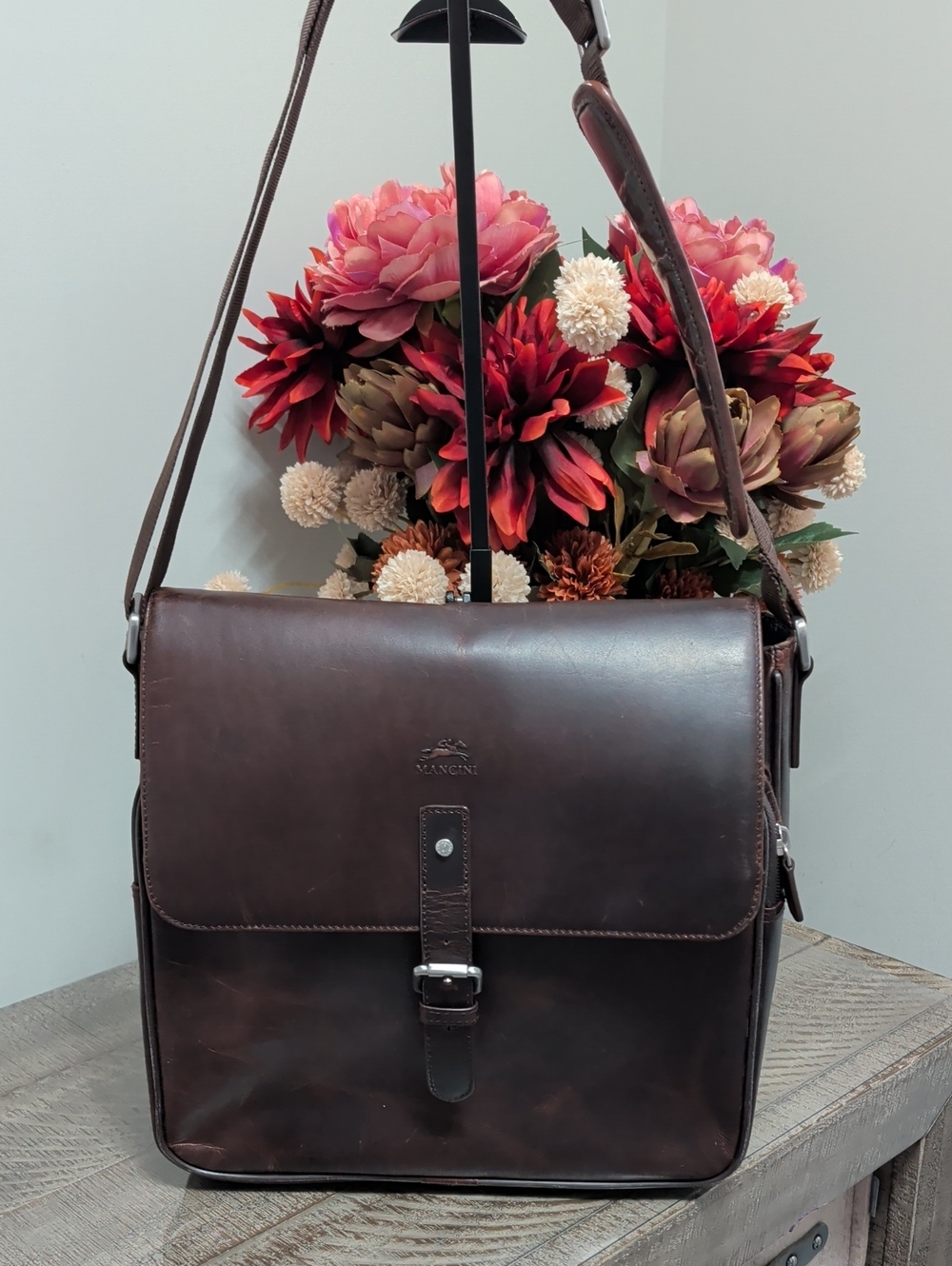 Mancini Buffalo Collection Crossover Tablet Bag (Model 99-5463)